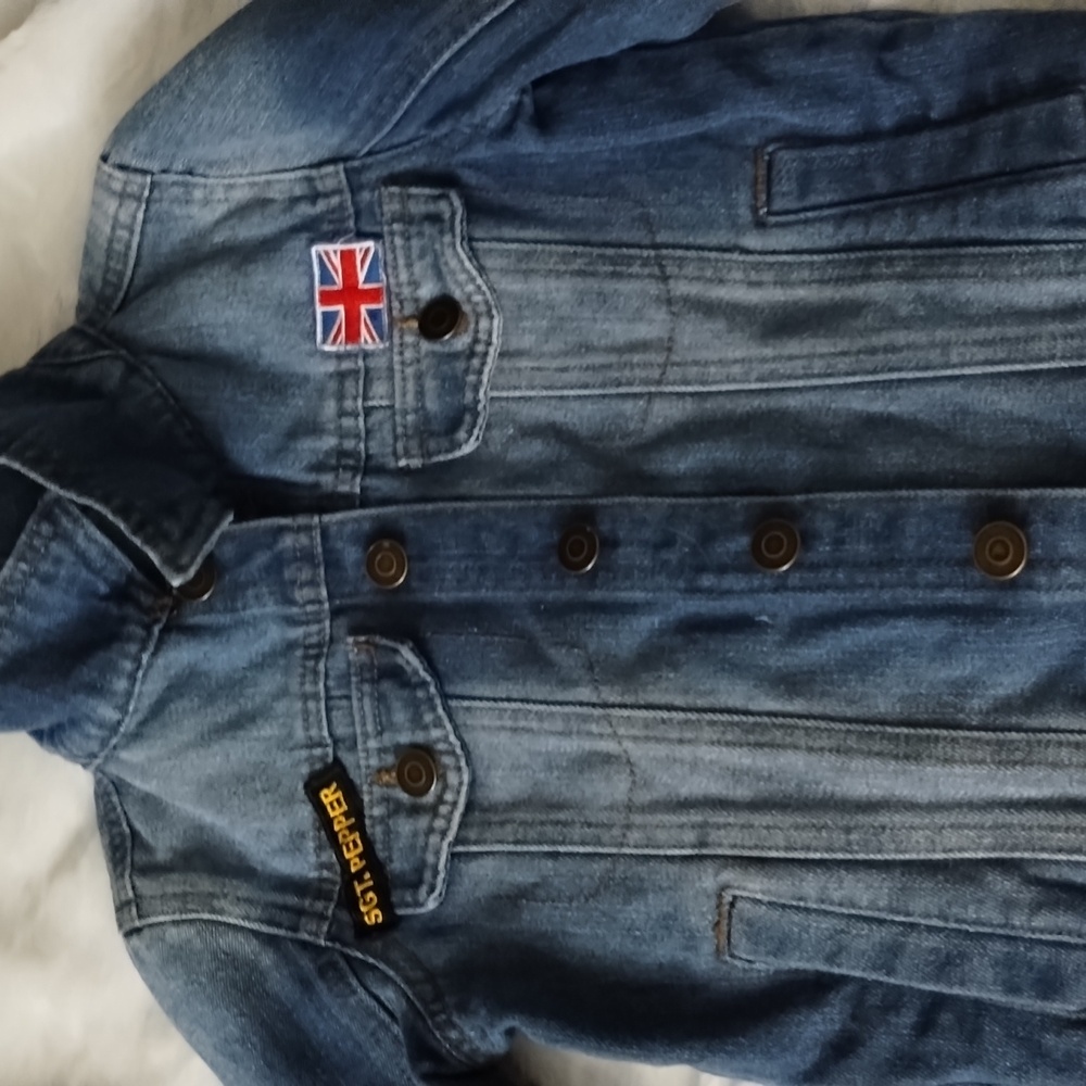 The Beatles jean jacket size 5T